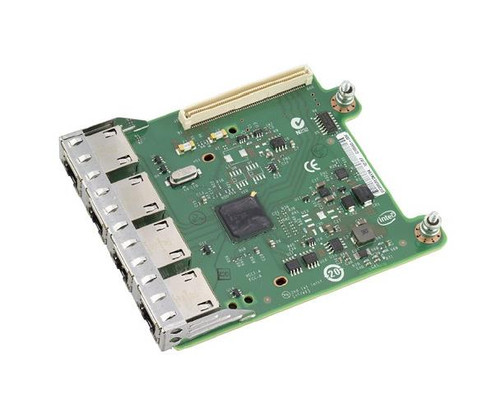 540-BBDD Dell Quad-Ports RJ-45 1Gbps 10/100/1000Base-T PCI Express x4 Ethernet Server Network Adapter