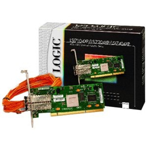 LSI00061 LSI Logic 7404XP Quad-Port Fibre Channel Host Bus Adapter