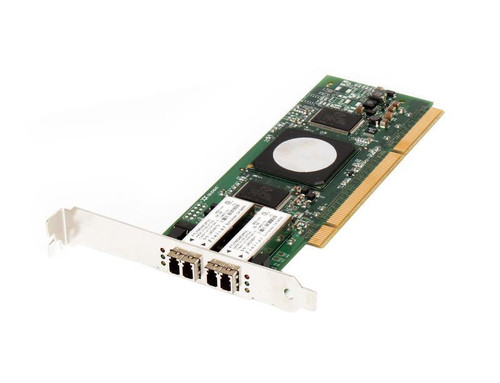 QLA2462ELP QLogic SANblade Dual-Ports LC 4Gbps Fibre Channel PCI-X Host Bus Network Adapter