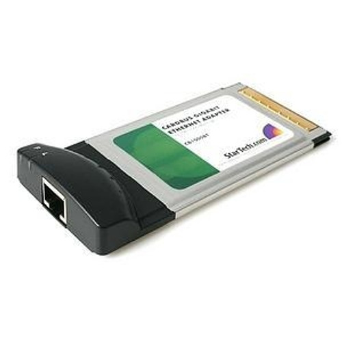 CB1000BT StarTech 1 Port CardBus PCMCIA Gigabit Network laptop PC Adapter Card