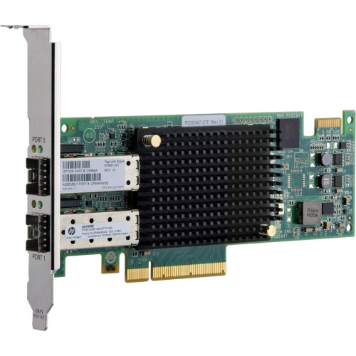 QR559A#0D1 HP Dual-Ports 16Gbps PCI Express Fiber Channel Host Bus Network Adapter