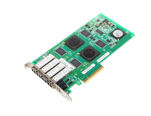 QLE2464BK QLogic StorageWorks Quad-Ports 4Gbps Fibre Channel PCI Express x8 Host Bus Network Adapter