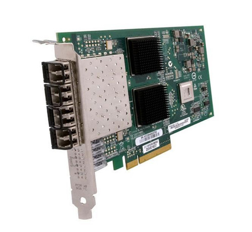 QLE2564-3 QLogic Quad-Ports LC 8Gbps 8GBase-T Ethernet Fibre Channel PCI Express 2.0 x8 Host Bus Network Adapter