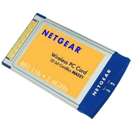 MA521NACDW NetGear MA521 IEEE 802.11b Wireless PC Network Card (Refurbished)