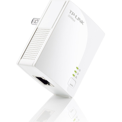 TL-PA2010 TP-LINK AV200 Nano Powerline Adapter Up to 200Mbps Plug and Play Power Saving Mode