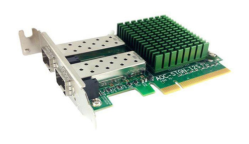AOC-SGN-I2S SuperMicro Dual-Ports SFP+ 10Gbps PCI Express x8 Network Adapter
