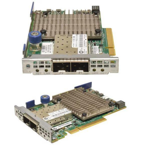 701531R-001 HP FlexFabric Dual-Ports SFP+ 10Gbps 534FLR-SFP+ PCI Express 2.1 Ethernet Network Adapter