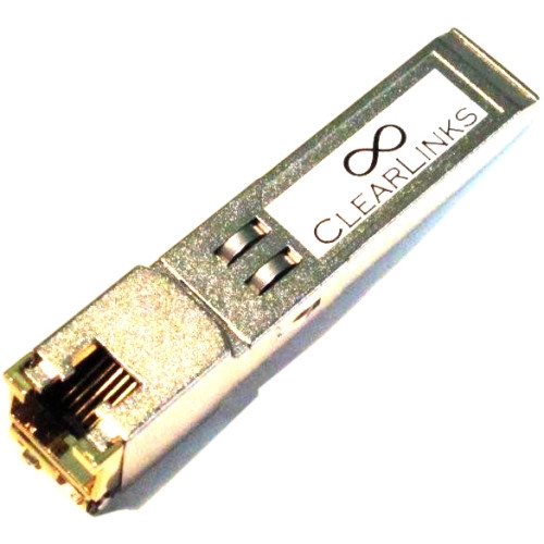SFP-1GE-T-CL ClearLinks 1Gbps 1000Base-T Copper 100m RJ-45 Connector SFP Transceiver Module for Juniper Compatible