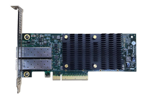 T6225-LL-CR Chelsio T6 Dual Port 10G/25GbE Adapter PCI Express 3.0 x8 25 Gbit/s 2 x Total Fibre Channel Port(s) 2 x Total Expansion Slot(s) SFP28 Plug-in Card