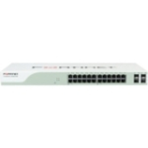 FS-224D-POE-NFR Fortinet FortiSwitch FS-224D-POE Ethernet Switch 20 Ports Manageable 4 x Expansion Slots 10/100/1000Base-T Shared SFP Slot 4 x SFP Slots 2 Layer