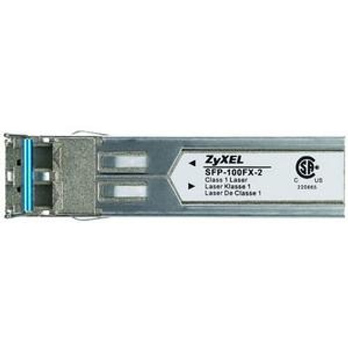 SFP-100FX-2 ZyXEL 100Mbps 100Base-FX Multi-mode Fiber 2km 1310nm Duplex LC Connector SFP Transceiver Module