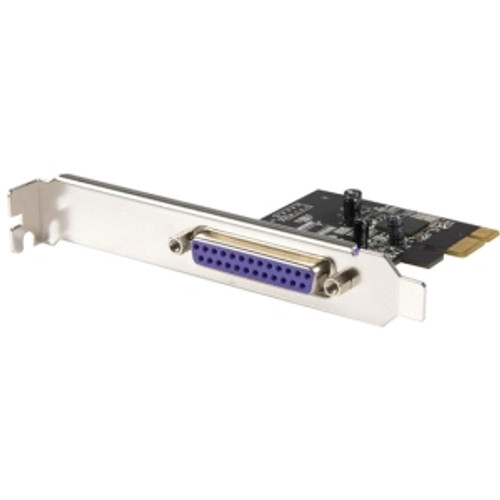 PEX1P StarTech 1-Port PCI Express Dual Profile Parallel Adapter Card SPP/EPP/ECP