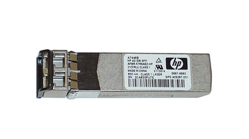 40528700116 HP A7446B 4Gbps 1000Base-SX Short Wave Fibre Channel Multi-Mode Fiber 500m 850nm Duplex LC Connector SFP Transceiver Module Finisar Compatible