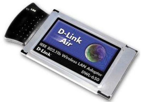 DWL650 D-Link 2.4ghz Wireless Pcmcia Card