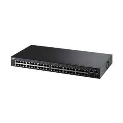 ES1552 Zyxel ES-1552 Managed Ethernet Switch 2 x SFP (mini-GBIC) 48 x 10/100Base-TX 2 x 10/100/1000Base-T (Refurbished)