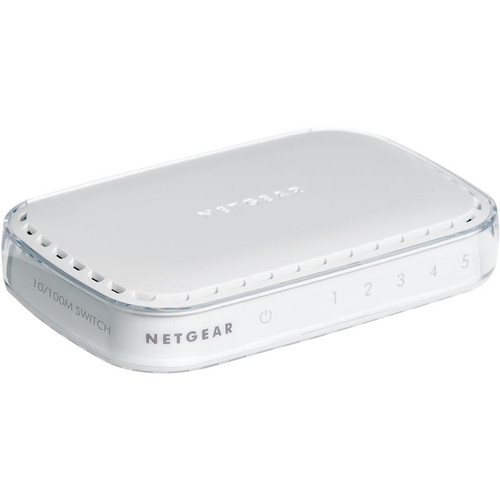 FS605NA NetGear 5-Port 10/100Mbps High Performance Fast Ethernet Switch (Refurbished)