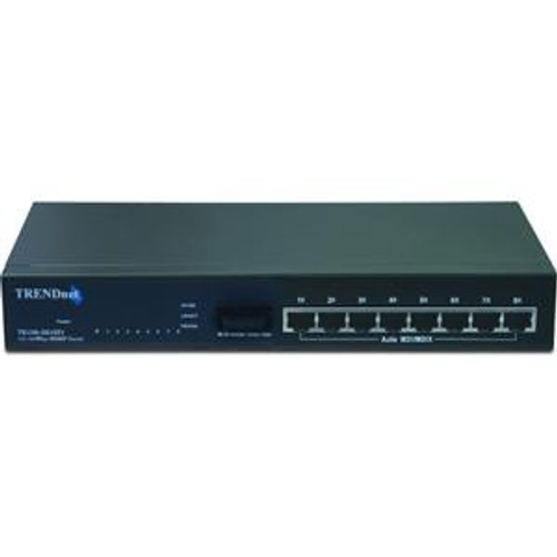 TE100-S810FI TRENDnet 8pt 10/100 Layer 2 Mgd Switch W/ 100base-fx Pt (Refurbished)