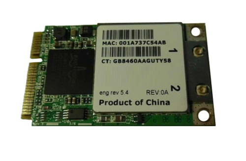 BCM94311MCGBP1 Broadcom 2.4GHz 54Mbps IEEE 802.11a/b/g Mini PCI WLAN Wireless Network Card for HP Compatible