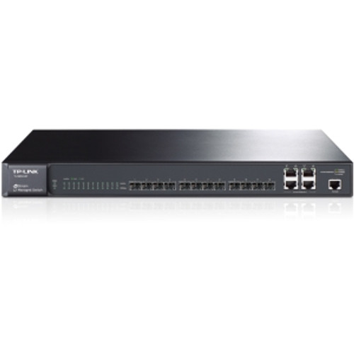 TL-SG5412F TP-LINK 12-Ports Gigabit SFP L2 Managed Switch with 4 Combo 1000BASE-T Ports Manageable 12 x Expansion Slots 10/100/1000Base-T Desktop Rac