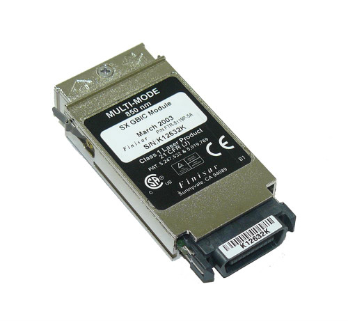 FTR-8119P-5A Finisar Short Wave Multi-Mode Fibre Channel GBIC Transceiver Module