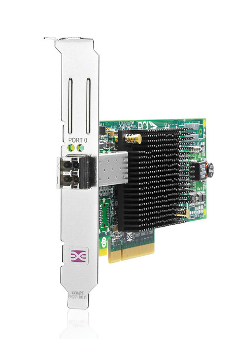 AH402A HP Storageworks 81E Single-Ports LC 8.5Gbps Fibre Channel PCI Express 2.0 x4 / PCI Express x8 Host Bus Network Adapter