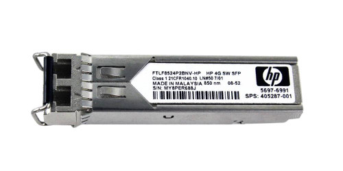FTLF8524P2BNV-HP HP 4.25Gbps 1000Base-SX Multi-Mode Fiber 500m 850nm Duplex LC Connector SFP Transceiver Module for Finisar Compatible