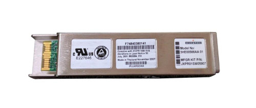 3HE00566AA Alcatel-Lucent 10Gbps 10GBase-SR Multi-mode Fiber 300m 850nm Duplex LC Connector XFP Transceiver Module (Refurbished)