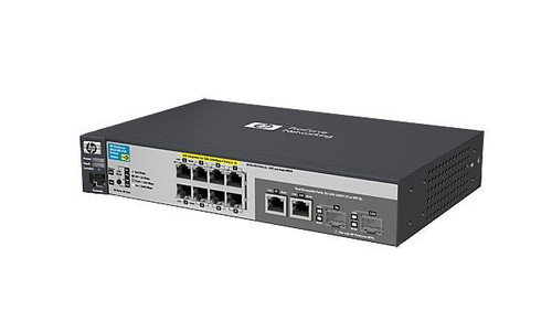 J9562AR HP ProCurve 2915-8G-PoE Ethernet Switch 10-Ports 2 Slot 8 10/100/1000Base-T 2 10/100/1000Base-T 2 x SFP (mini-GBIC) (Refurbished)