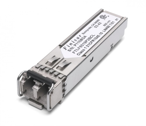 FTLF8519P2BCL Finisar 2Gbps 1000Base-SX Multi-Mode Fiber 500m 850nm Duplex LC Connector SFP Transceiver Module