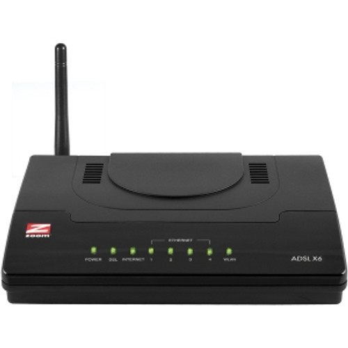 5690-00-00AG Zoom 5690 Wireless Router IEEE 802.11b/g 1 x Antenna ISM Band 54 Mbps Wireless Speed 4 x Network Port (Refurbished)