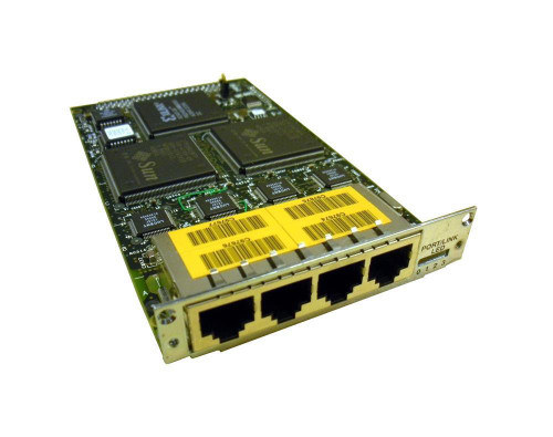 X1049A501-4837 Sun Quad-Port SBus Fast Ethernet Network Interface Card (NIC)