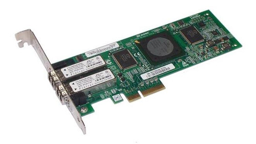 LPE12002-HP HP Emulex LPe12002 Dual-Ports 8Gbps Fibre Channel PCI Express 2.0 x8 Low Profile MD2 Host Bus Network Adapter