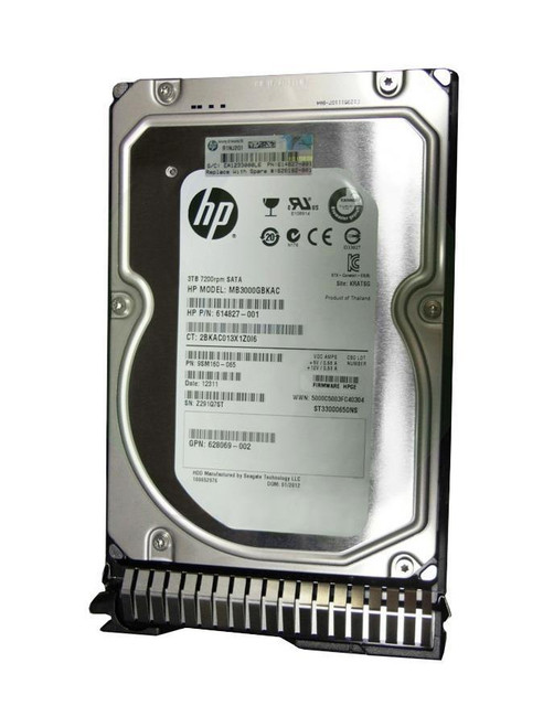 051-0003-001 HP 3TB 7200RPM SATA 6Gbps 3.5-inch Internal Hard Drive