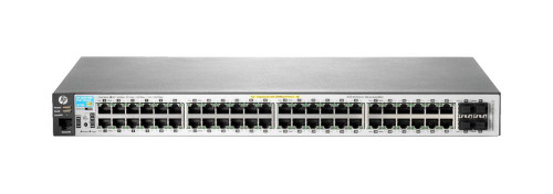J9772AABA HP Procurve 2530-48G 48-Ports RJ-45 10/100/1000-T PoE+ Manageable Layer 2 Rack-mountable 1U with Gigabit Ethernet SFP Switch (Refurbished)
