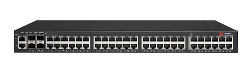 ICX6430-48P Brocade 48-Ports 10/100/1000 Mbps RJ-45 Ports 1GBE Switch with PoE+ (Refurbished)
