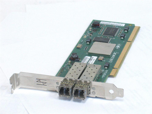 LSI7204XP-LC LSI Dual-Ports 4Gbps LC PCI-X Fiber Channel LC Connector Host Bus Network Adapter