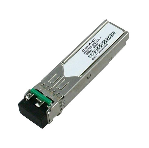 NTK591PH Nortel 1Gbps 1000Base-CWDM Single-mode Fiber 120km 1530nm LC Connector SFP Transceiver Module (Refurbished)