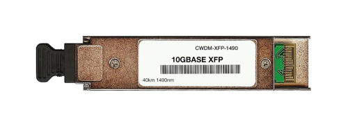 CWDM-XFP-1490NM-40KM Cisco 10Gbps 10GBase-CWDM Single-Mode Fiber 40km 1490nm Duplex LC Connector XFP Transceiver Module (Refurbished)