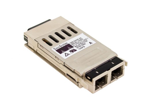 3007590121H9876 Cisco 1Gbps 1000Base-SX Short Wave Fibre Channel SC Connector GBIC Transceiver Module