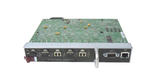 218681-001-CS3 HP Embedded San Array 6-Ports Fibre Channel Switch for HP StorageWorks MSA1000 (Refurbished)