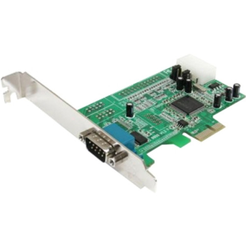 PEX1S553 StarTech Single Port DB-9 RS-232 PCI Express Serial Adapter Card