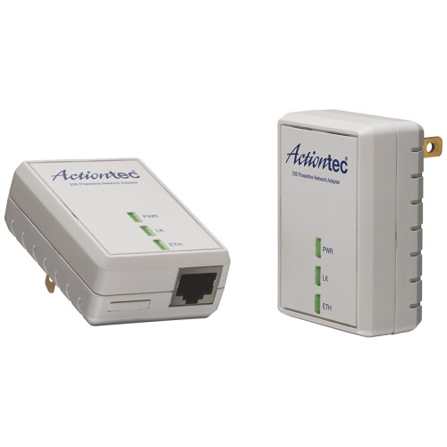 PWR200K01 Actiontec 200 Mbps Powerline Network Adapter