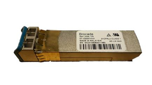 XBR-000258 Brocade 16Gbps 10GBase-ELWL Single-mode Fiber 25km 1310nm Fibre Channel Duplex LC Connector SFP+ Transceiver Module