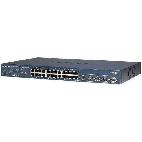 GSM7224-200NAS NetGear ProSafe 24-Ports 10/100/1000Mbps Layer 2 Managed Gigabit Ethernet Switch (Refurbished)