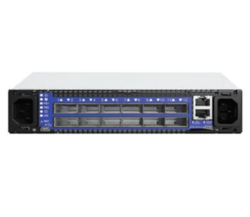 MSX6012F-1BRS_WT Mellanox SwitchX-2 Based 12-Ports QSFP+ FDR 56GB/S 1U InfiniBand Switch 1 Power Supply Short Depth Managed P1-2 LR4 Enabled P11-12 (Refurbished)