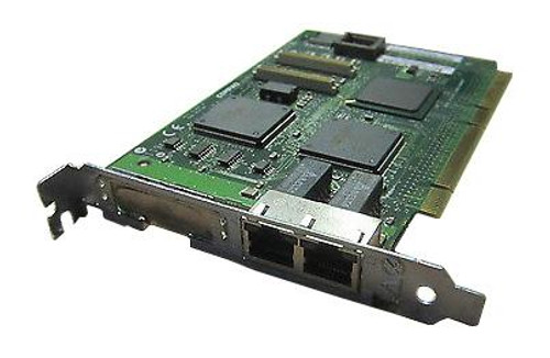 338478-001N HP Dual-Ports RJ-45 100Mbps 10Base-T/100Base-TX Fast Ethernet 64-bit PCI Network Adapter