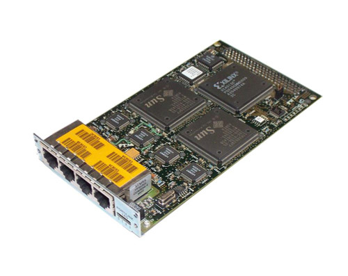 X1049A-R Sun Quad-Port SBus Fast Ethernet Network Interface Card (NIC)