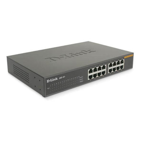 DES-818 D-Link 16-Ports 10/100 Ethernet Network Switch (Refurbished)