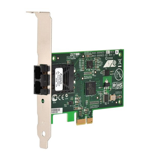 AT-2711FXSC-901 Allied Telesis Single-Port SC 100Mbps 100Base-FX Fast Ethernet PCI Express 2.0 x1 Network Adapter for HP Compatible