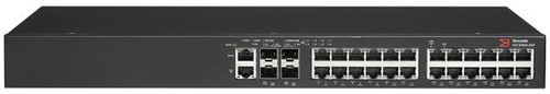 ICX6450-24P Brocade 24-Ports 10/100/1000Base-T PoE+ Switch With 2 SFP-based Gigabit Ethernet Uplink Ports (Refurbished)